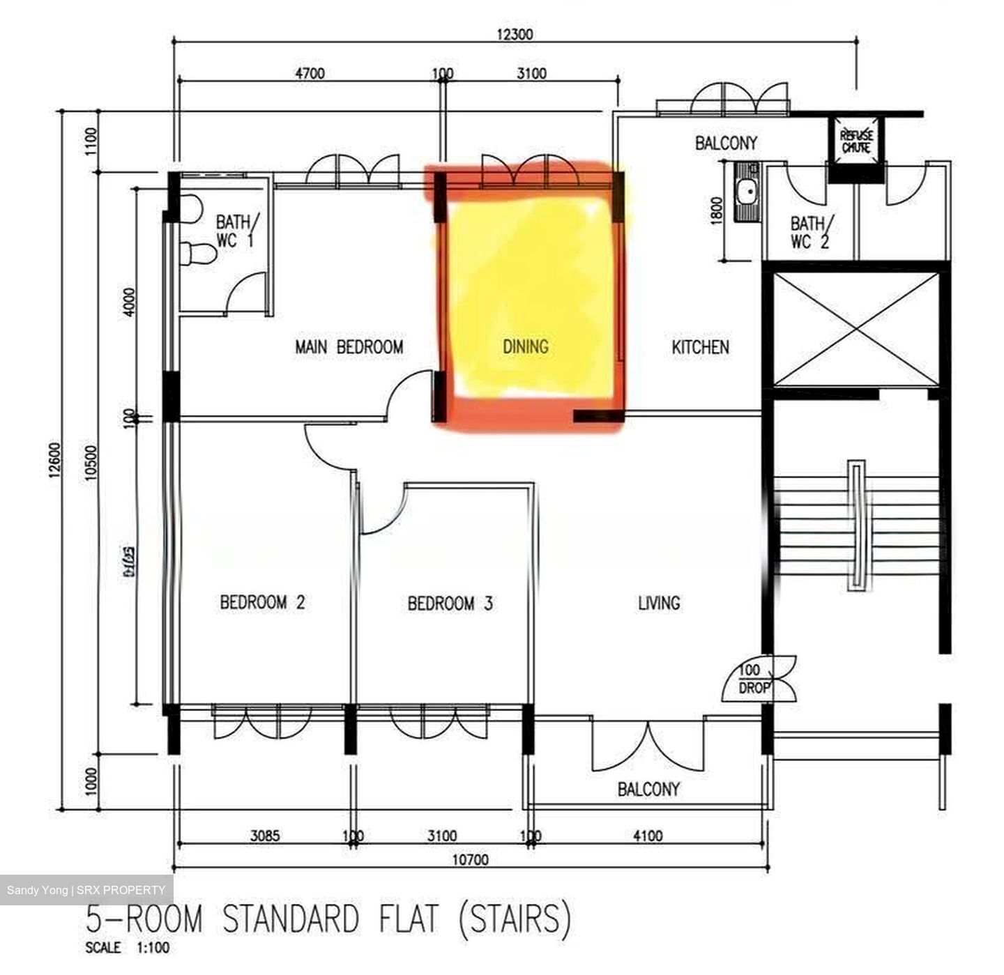 Blk 13 Eunos Crescent (Geylang), HDB 5 Rooms #627445391